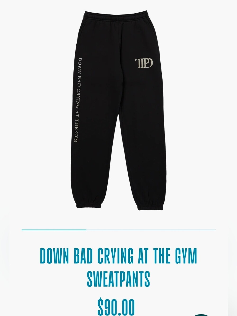 Down Bad Crying At The Gym Sweatpants